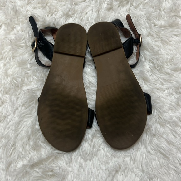 STEVE MADDEN Dina Flat Sandals - Black - Picture 2 of 4